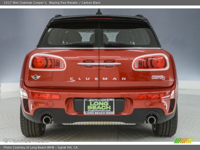 Blazing Red Metallic / Carbon Black 2017 Mini Clubman Cooper S