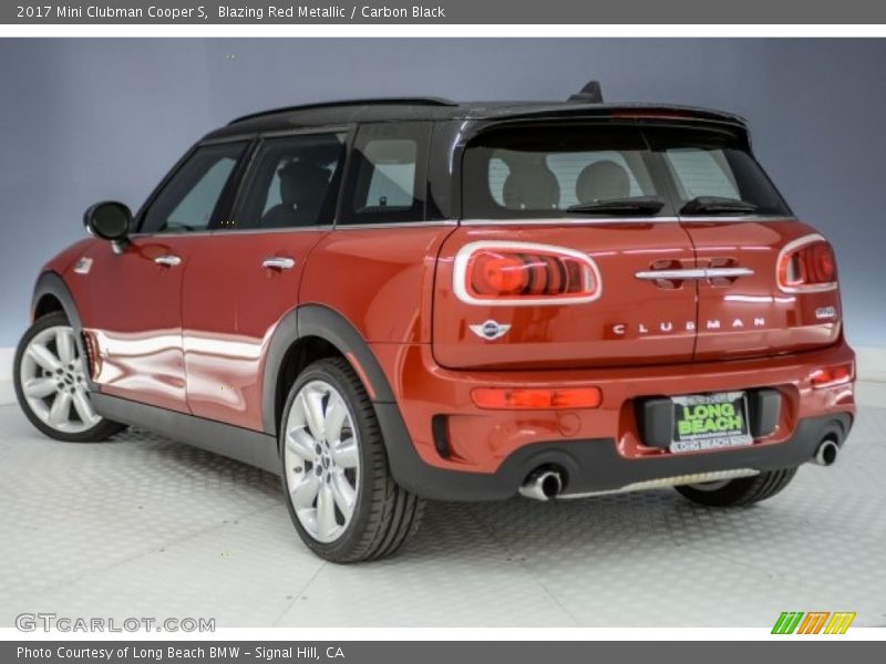 Blazing Red Metallic / Carbon Black 2017 Mini Clubman Cooper S