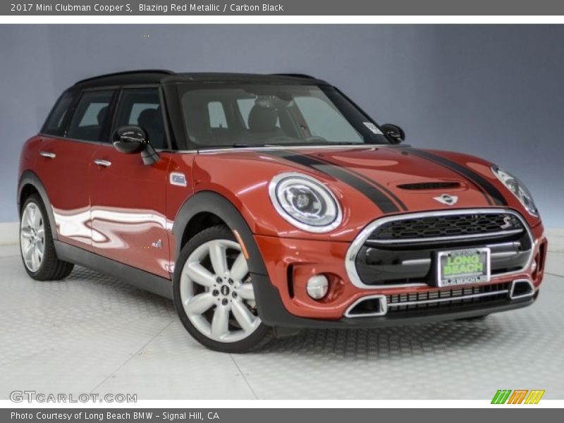Blazing Red Metallic / Carbon Black 2017 Mini Clubman Cooper S