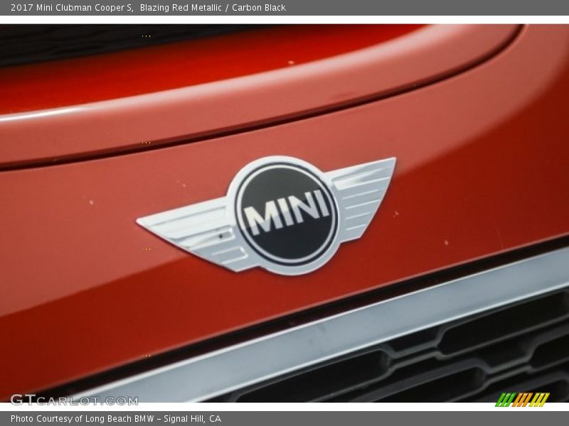 Blazing Red Metallic / Carbon Black 2017 Mini Clubman Cooper S