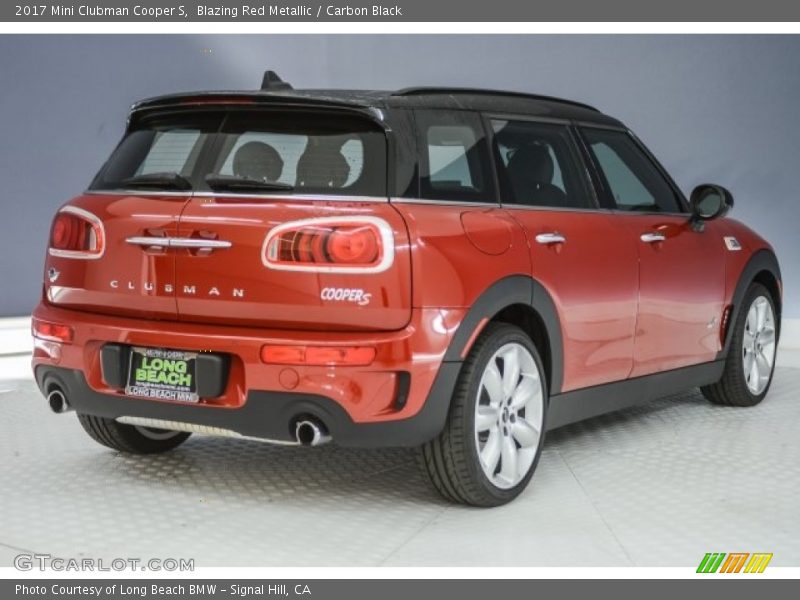 Blazing Red Metallic / Carbon Black 2017 Mini Clubman Cooper S