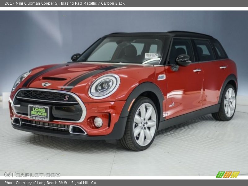 Blazing Red Metallic / Carbon Black 2017 Mini Clubman Cooper S
