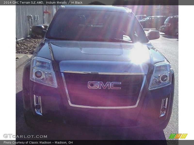 Iridium Metallic / Jet Black 2014 GMC Terrain SLE AWD