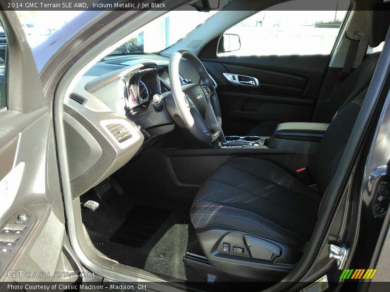 Iridium Metallic / Jet Black 2014 GMC Terrain SLE AWD
