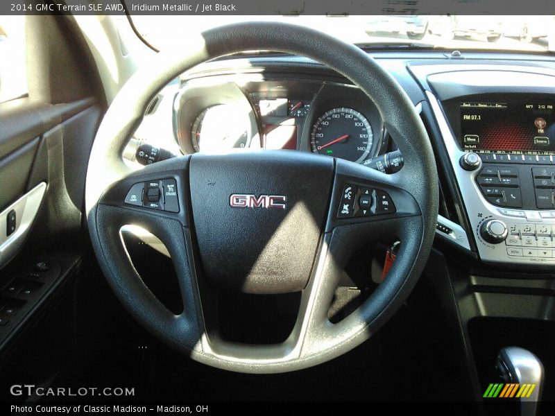 Iridium Metallic / Jet Black 2014 GMC Terrain SLE AWD