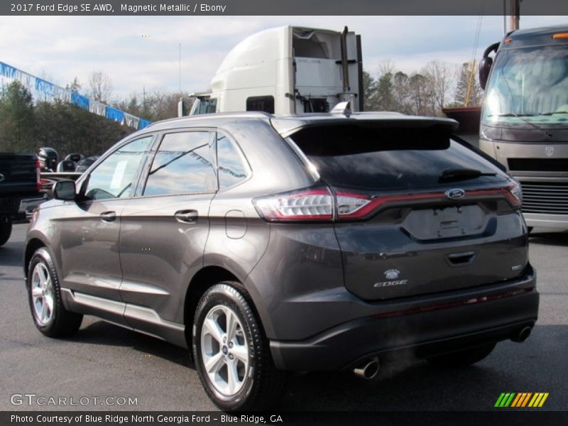 Magnetic Metallic / Ebony 2017 Ford Edge SE AWD