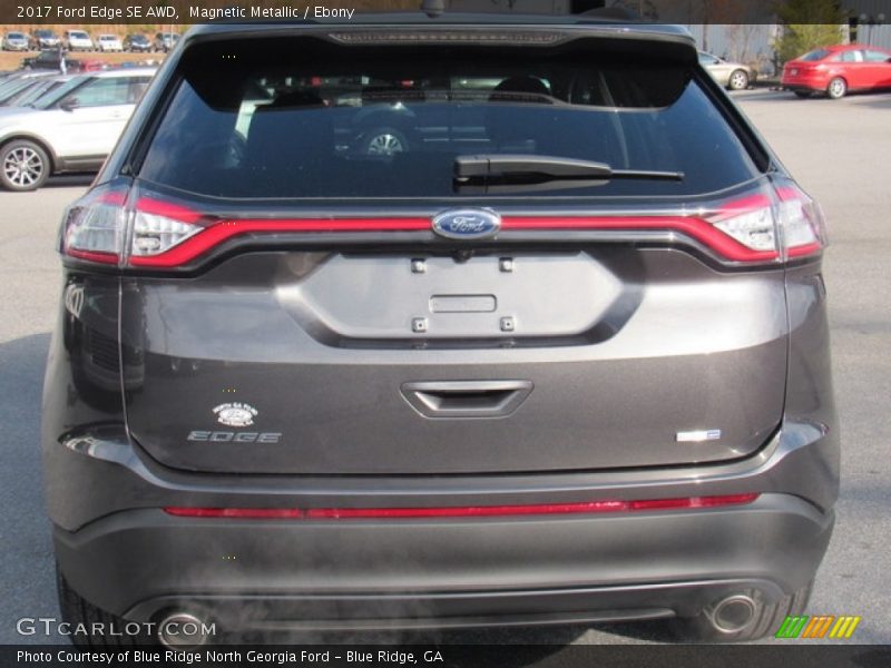 Magnetic Metallic / Ebony 2017 Ford Edge SE AWD