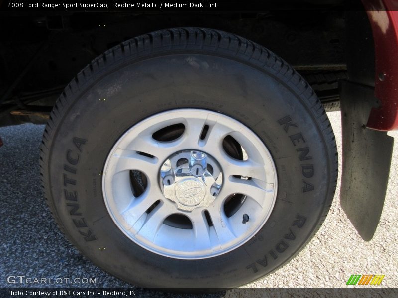 Redfire Metallic / Medium Dark Flint 2008 Ford Ranger Sport SuperCab