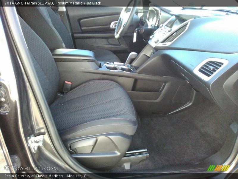 Iridium Metallic / Jet Black 2014 GMC Terrain SLE AWD