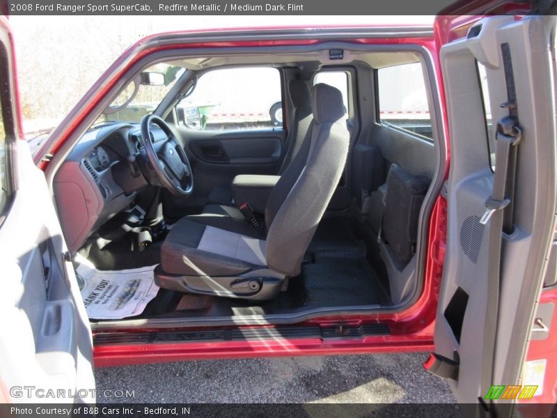 Redfire Metallic / Medium Dark Flint 2008 Ford Ranger Sport SuperCab