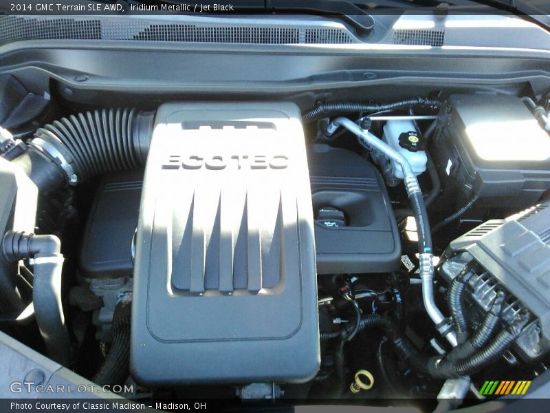 Iridium Metallic / Jet Black 2014 GMC Terrain SLE AWD