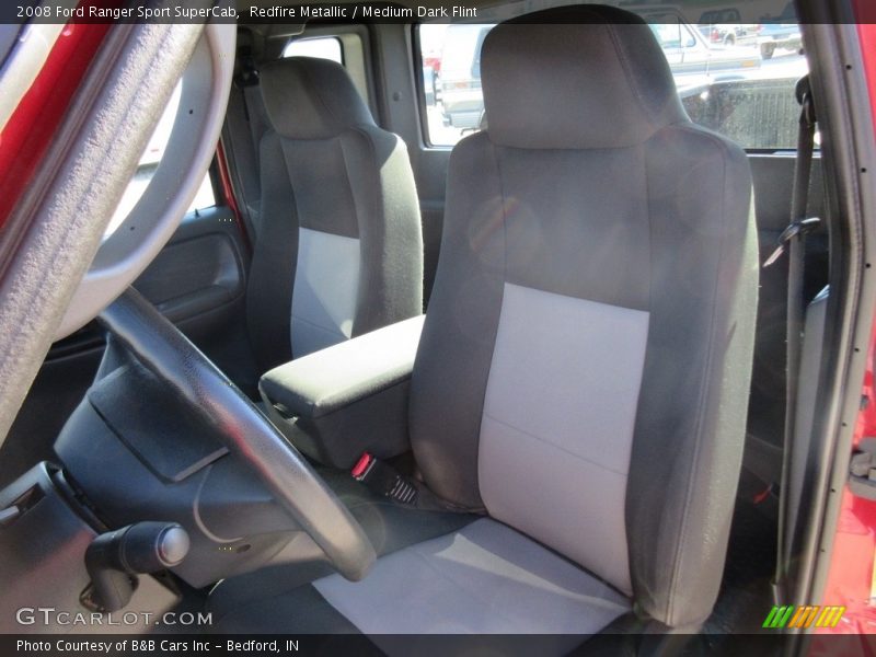 Redfire Metallic / Medium Dark Flint 2008 Ford Ranger Sport SuperCab