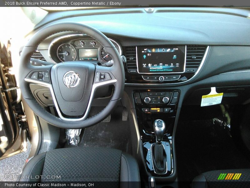 Coppertino Metallic / Ebony 2018 Buick Encore Preferred AWD