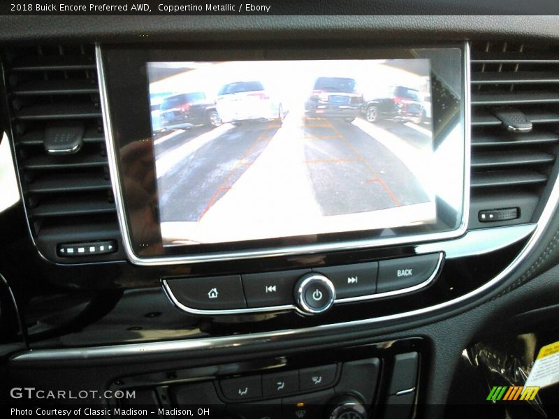 Coppertino Metallic / Ebony 2018 Buick Encore Preferred AWD