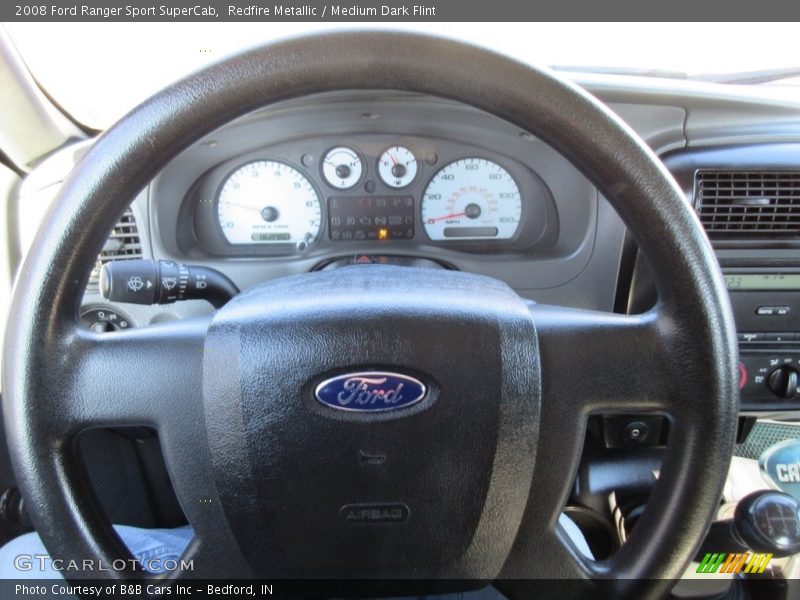 Redfire Metallic / Medium Dark Flint 2008 Ford Ranger Sport SuperCab