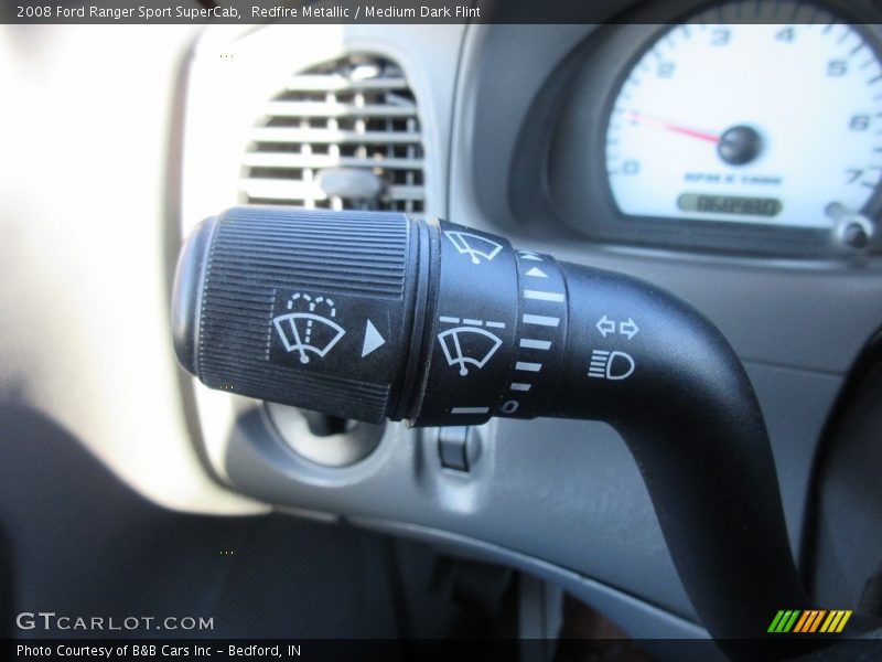 Redfire Metallic / Medium Dark Flint 2008 Ford Ranger Sport SuperCab