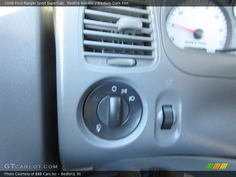 Redfire Metallic / Medium Dark Flint 2008 Ford Ranger Sport SuperCab