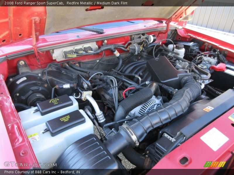 Redfire Metallic / Medium Dark Flint 2008 Ford Ranger Sport SuperCab