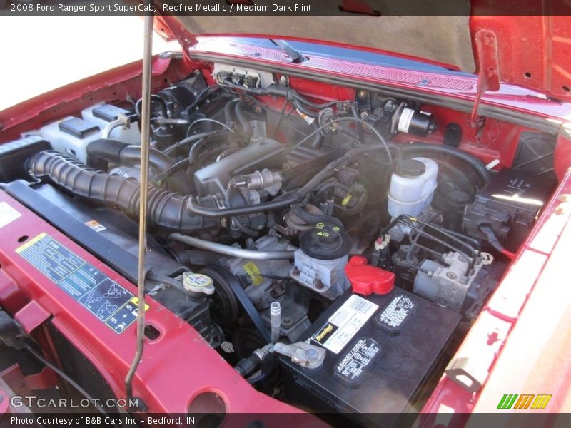 Redfire Metallic / Medium Dark Flint 2008 Ford Ranger Sport SuperCab