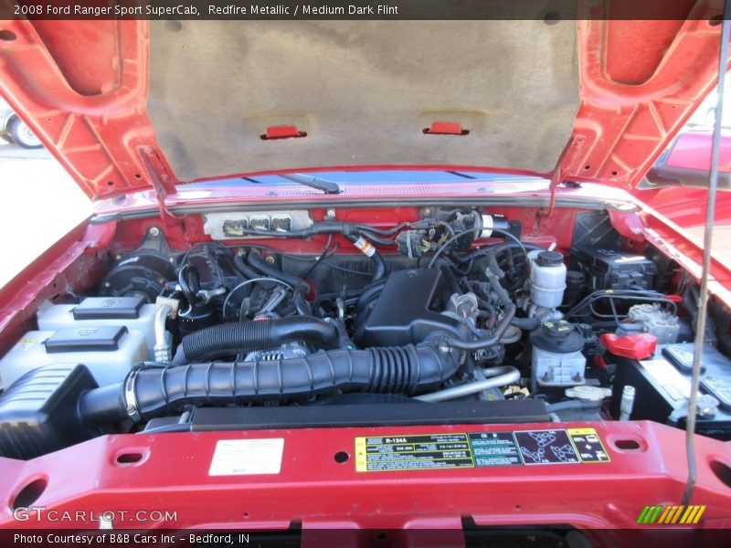 Redfire Metallic / Medium Dark Flint 2008 Ford Ranger Sport SuperCab