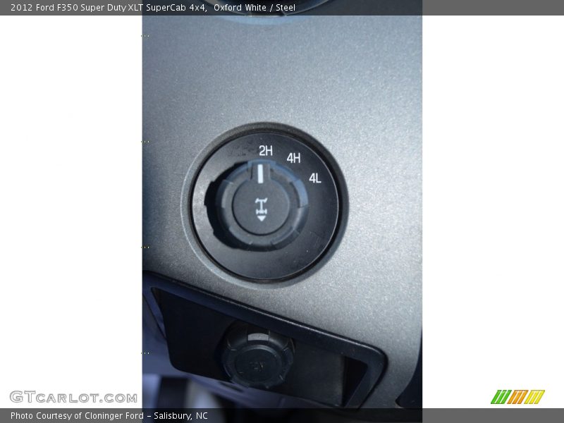Oxford White / Steel 2012 Ford F350 Super Duty XLT SuperCab 4x4