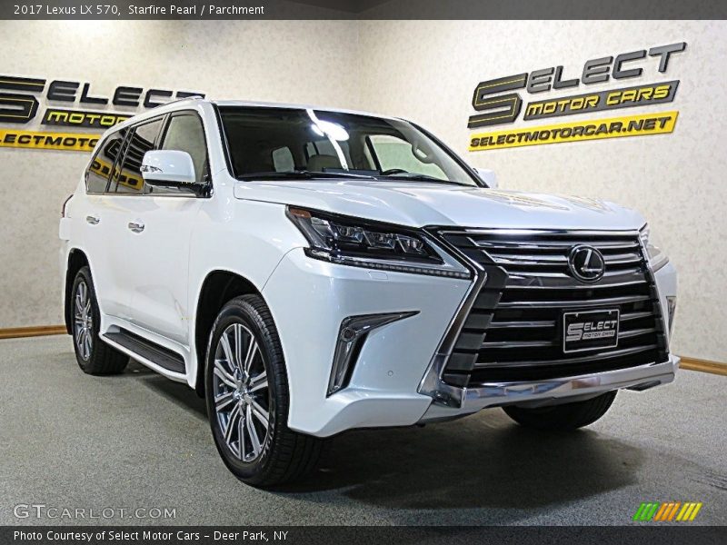 Starfire Pearl / Parchment 2017 Lexus LX 570