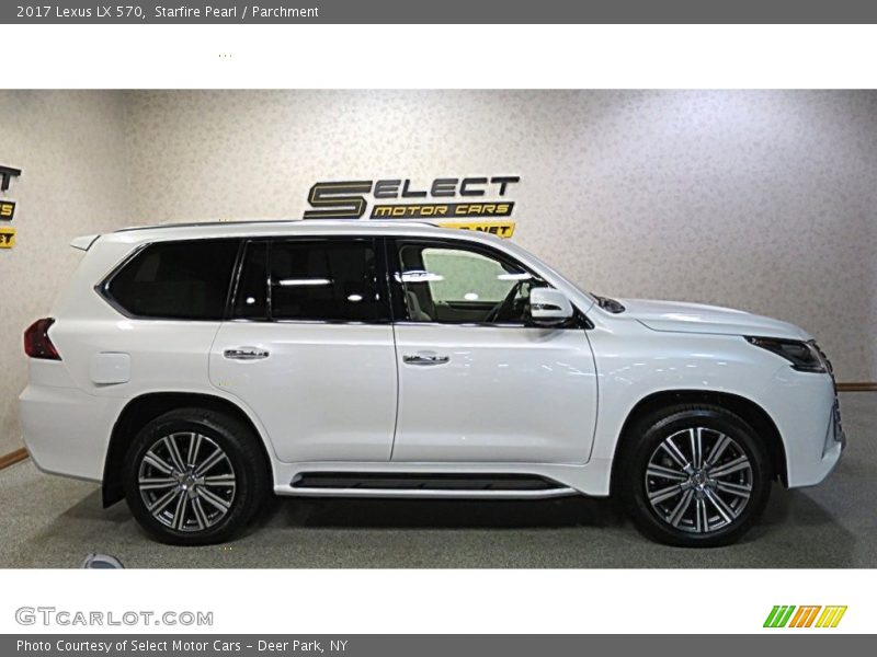 Starfire Pearl / Parchment 2017 Lexus LX 570