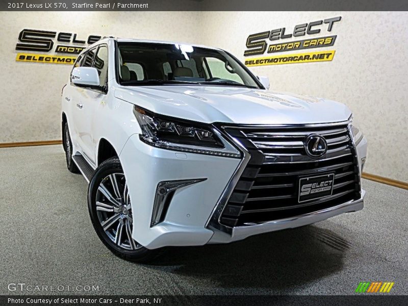 Starfire Pearl / Parchment 2017 Lexus LX 570