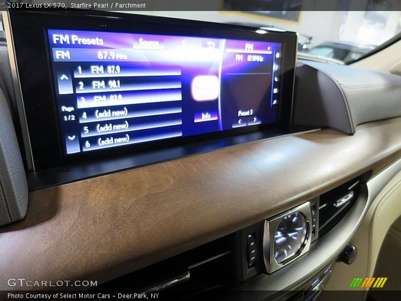 Starfire Pearl / Parchment 2017 Lexus LX 570