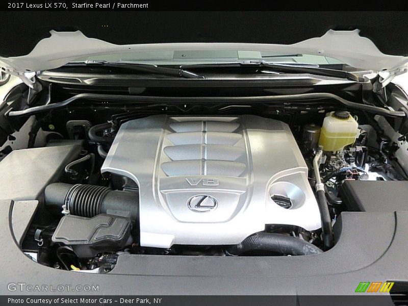 Starfire Pearl / Parchment 2017 Lexus LX 570