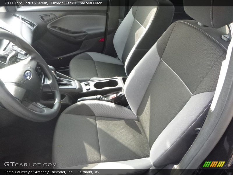 Tuxedo Black / Charcoal Black 2014 Ford Focus S Sedan