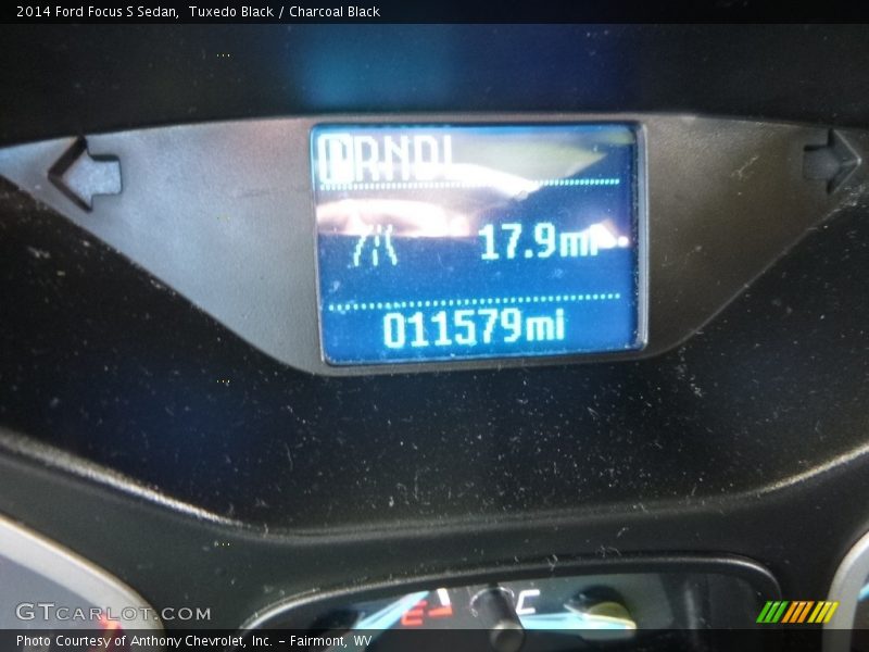 Tuxedo Black / Charcoal Black 2014 Ford Focus S Sedan