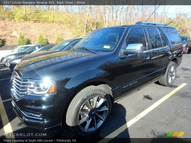 Black Velvet / Ebony 2017 Lincoln Navigator Reserve 4x4