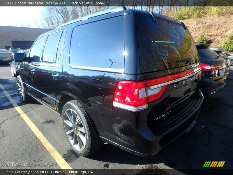 Black Velvet / Ebony 2017 Lincoln Navigator Reserve 4x4