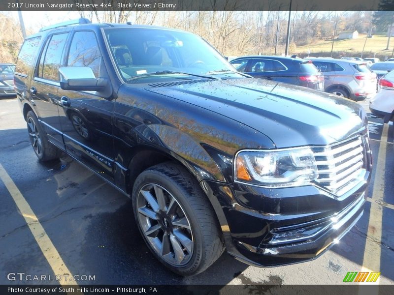 Black Velvet / Ebony 2017 Lincoln Navigator Reserve 4x4