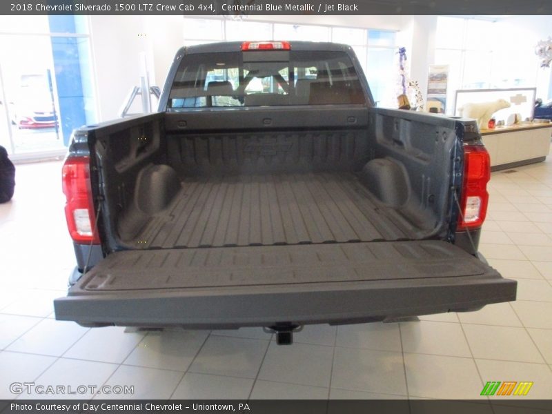 Centennial Blue Metallic / Jet Black 2018 Chevrolet Silverado 1500 LTZ Crew Cab 4x4