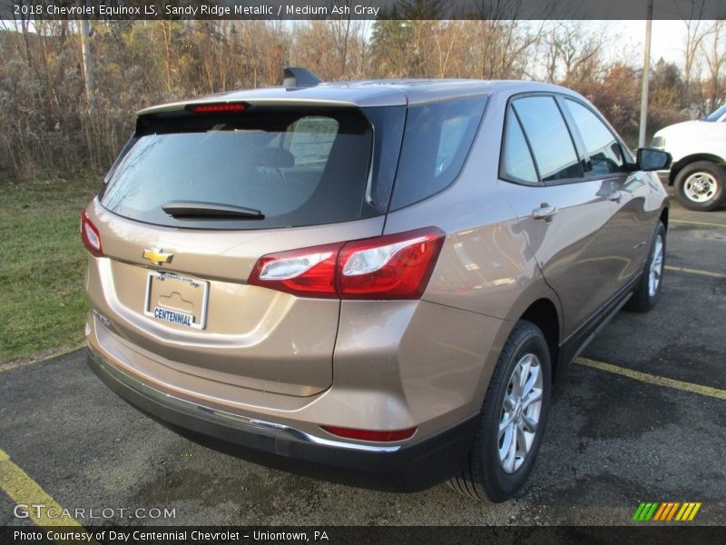 Sandy Ridge Metallic / Medium Ash Gray 2018 Chevrolet Equinox LS