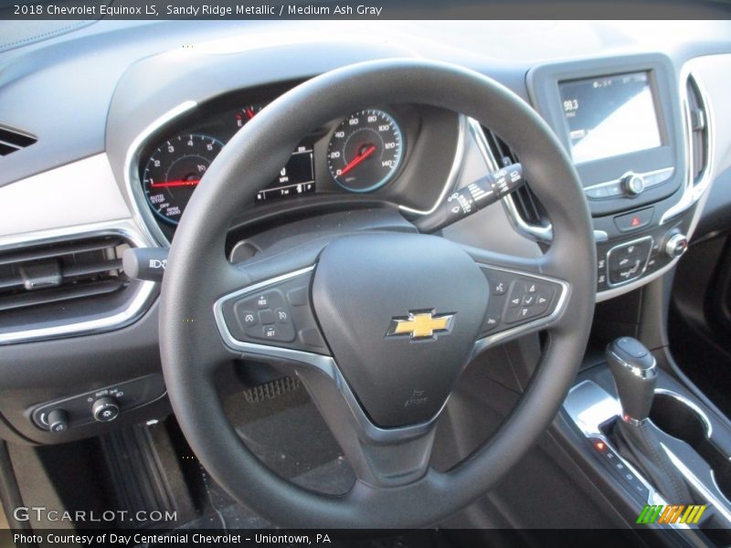 Sandy Ridge Metallic / Medium Ash Gray 2018 Chevrolet Equinox LS