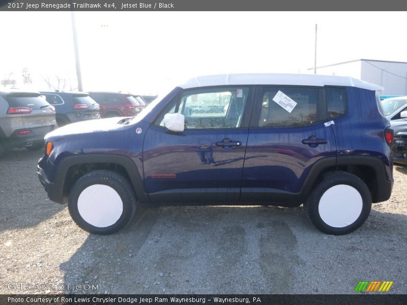 Jetset Blue / Black 2017 Jeep Renegade Trailhawk 4x4