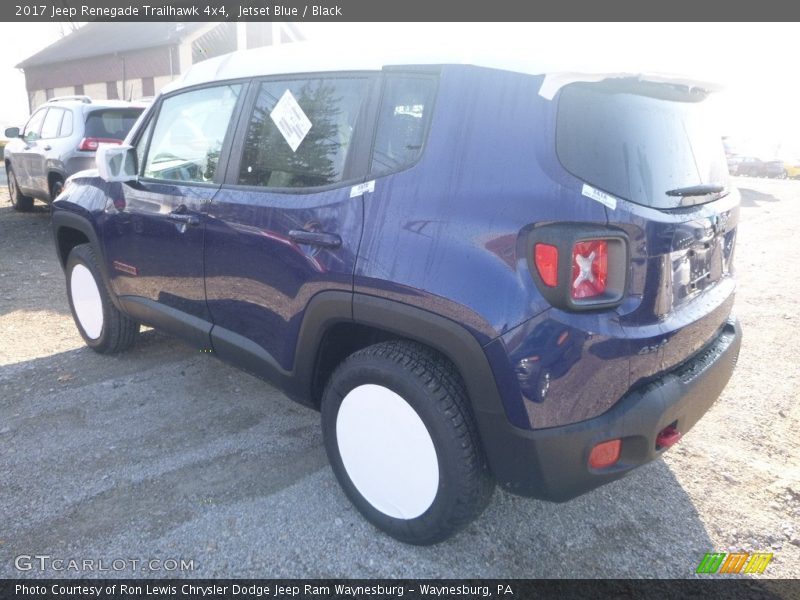 Jetset Blue / Black 2017 Jeep Renegade Trailhawk 4x4