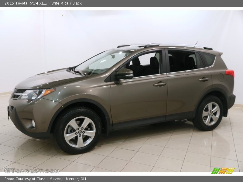 Pyrite Mica / Black 2015 Toyota RAV4 XLE