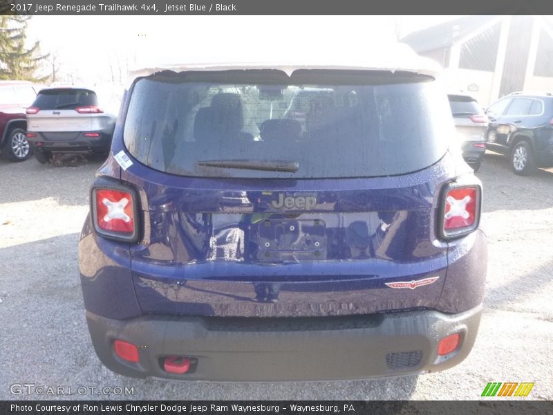 Jetset Blue / Black 2017 Jeep Renegade Trailhawk 4x4