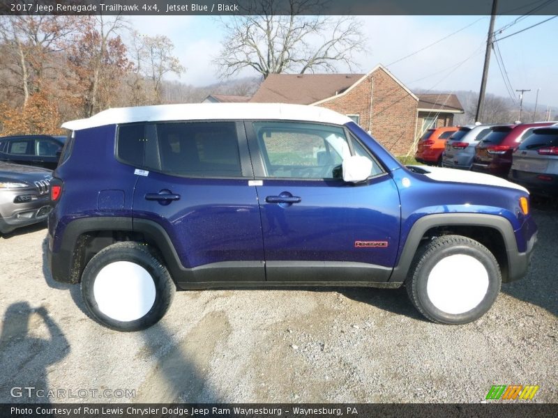 Jetset Blue / Black 2017 Jeep Renegade Trailhawk 4x4
