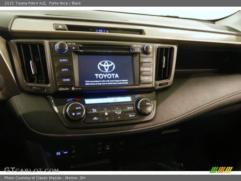 Pyrite Mica / Black 2015 Toyota RAV4 XLE