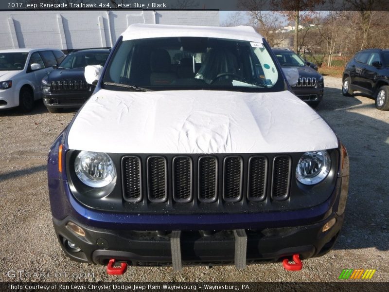 Jetset Blue / Black 2017 Jeep Renegade Trailhawk 4x4