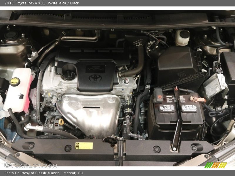 Pyrite Mica / Black 2015 Toyota RAV4 XLE