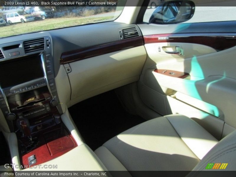 Black Sapphire Blue Pearl / Cashmere Beige 2009 Lexus LS 460