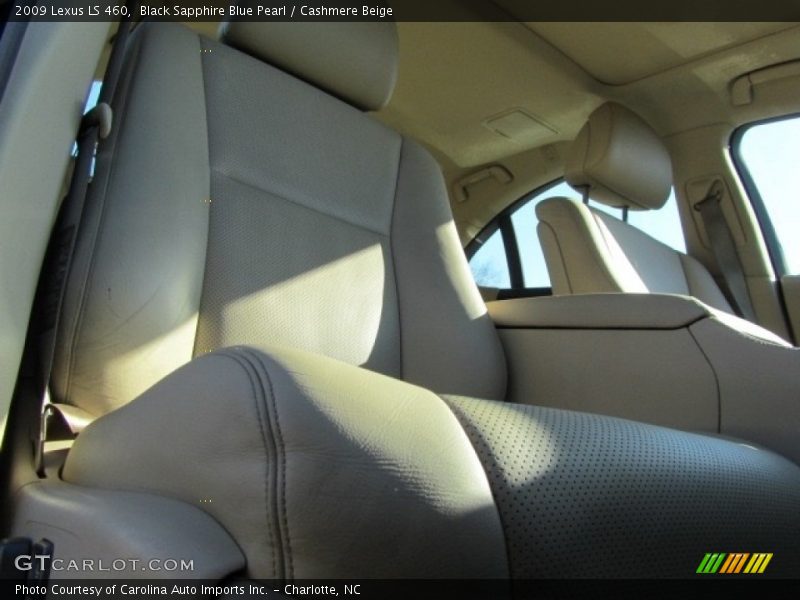 Black Sapphire Blue Pearl / Cashmere Beige 2009 Lexus LS 460