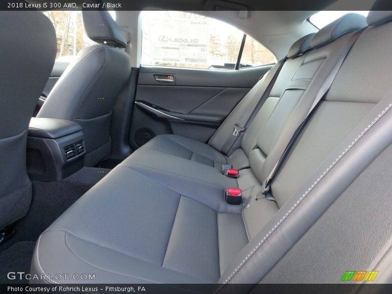 Caviar / Black 2018 Lexus IS 300 AWD