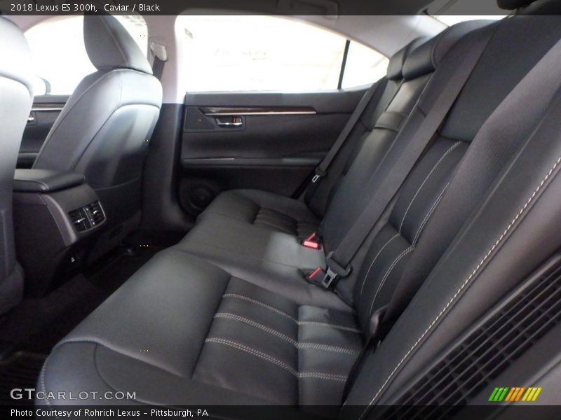 Rear Seat of 2018 ES 300h